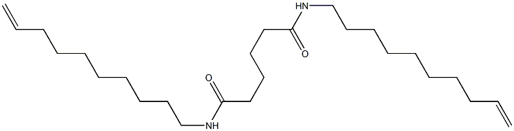 N,N'-Di(9-decenyl)adipamide Struktur