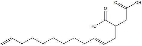 (2,11-Dodecadienyl)succinic acid Struktur