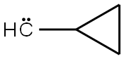 Cyclopropylcarbene Struktur