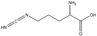 N-(4-Carboxy-4-aminobutyl)carbodiimide Struktur