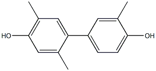 2,3',5-Trimethyl-1,1'-biphenyl-4,4'-diol Struktur