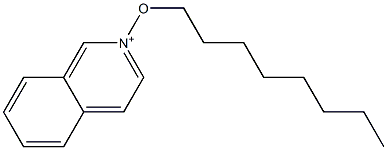 2-Octyloxyisoquinolinium Struktur