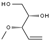 (2S,3S)-3-Methoxy-4-pentene-1,2-diol Struktur