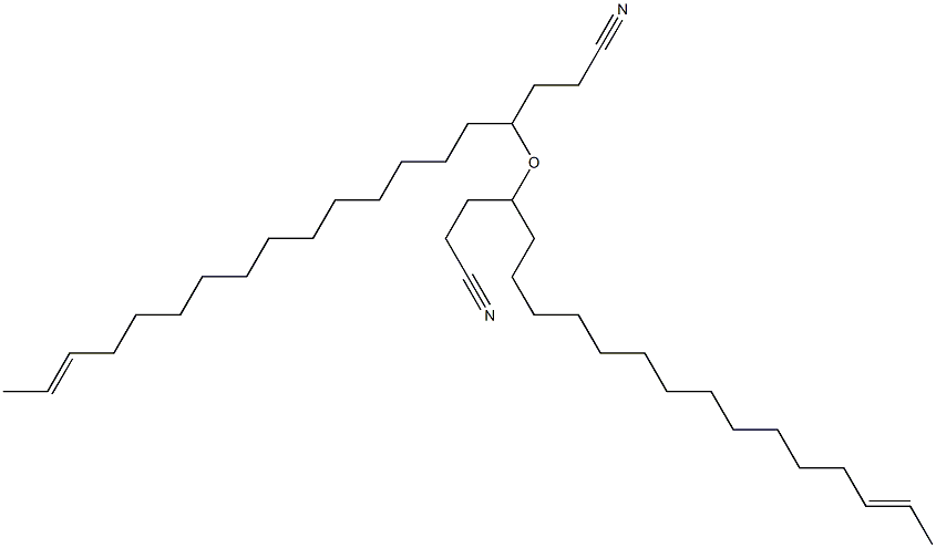 2-Cyanoethyl(14-hexadecenyl) ether Struktur