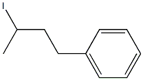 1-Phenyl-3-iodobutane Struktur