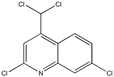 2,7-Dichloro-4-(dichloromethyl)quinoline Struktur