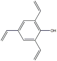 2,4,6-Triethenylphenol Struktur