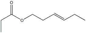 Propionic acid 3-hexenyl ester Struktur