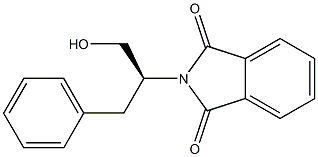 N-[(S)-1-Benzyl-2-hydroxyethyl]phthalimide Struktur