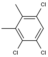 1,2,5-Trichloro-3,4-dimethylbenzene Struktur