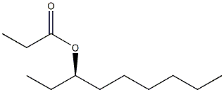 (+)-Propionic acid [(R)-nonane-3-yl] ester Struktur