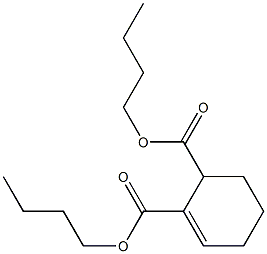 1-Cyclohexene-2,3-dicarboxylic acid dibutyl ester Struktur