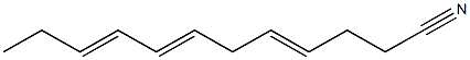 4,7,9-Dodecatrienenitrile Struktur