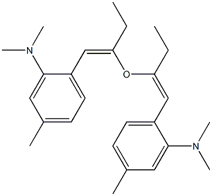 2-(Dimethylamino)ethyl[(Z)-p-methylstyryl] ether Struktur