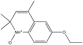 6-Ethoxy-2,2,4-trimethyl-1,2-dihydroquinoline 1-oxide Struktur