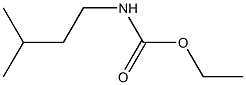 N-(3-Methylbutyl)carbamic acid ethyl ester Struktur