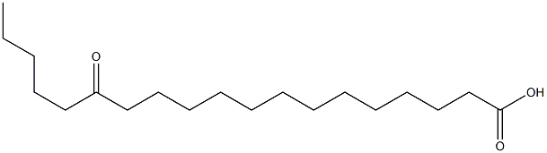 14-Oxononadecanoic acid Struktur