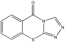 5H-1,2,4-Triazolo[3,4-b][1,3]benzothiazin-5-one Struktur