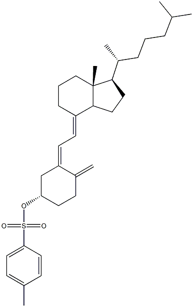 Cholecalciferol tosylate Struktur