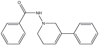 N-[(3-Phenyl-1,2,5,6-tetrahydropyridin)-1-yl]benzamide Struktur