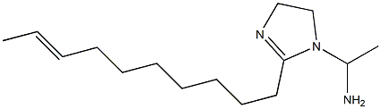 1-(1-Aminoethyl)-2-(8-decenyl)-2-imidazoline Struktur