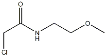 N-(2-Methoxyethyl)-2-chloroacetamide Struktur