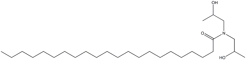 N,N-Bis(2-hydroxypropyl)behenic amide Struktur