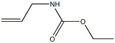 Allylcarbamic acid ethyl ester Struktur