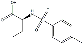 (S)-2-(Tosylamino)butyric acid Struktur