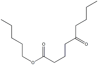 5-Oxononanoic acid pentyl ester Struktur