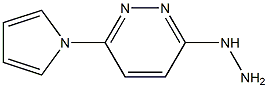 1-[6-(1H-Pyrrol-1-yl)pyridazin-3-yl]hydrazine Struktur