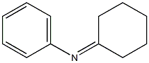 N-Phenylcyclohexylideneamine Struktur