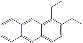 1,2-Diethylanthracene Struktur