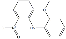 2-Nitro-N-(2-methoxyphenyl)aniline Struktur