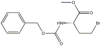 N-(Benzyloxycarbonyl)-3-(bromomethyl)-L-alanine methyl ester Struktur