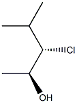 (2S,3S)-3-Chloro-4-methyl-2-pentanol Struktur