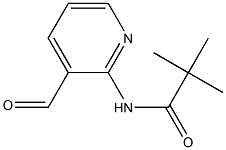 2-(Pivaloylamino)pyridine-3-carbaldehyde Struktur