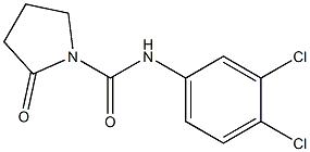 1-(3,4-Dichlorophenylcarbamoyl)-2-pyrrolidone Struktur