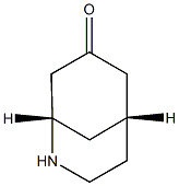 (1S,5R)-2-Azabicyclo[3.3.1]nonane-7-one Struktur