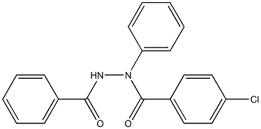 N'-Benzoyl-N-phenyl-4-chlorobenzohydrazide Struktur