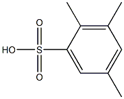 2,3,5-Trimethylbenzenesulfonic acid Struktur