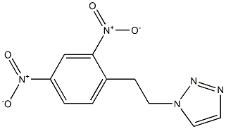 4-[2-(1H-1,2,3-Triazol-1-yl)ethyl]-1,3-dinitrobenzene Struktur