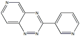 3-(Pyridin-3-yl)pyrido[3,4-e]-1,2,4-triazine Struktur