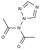 1-Diacetylamino-1H-1,2,4-triazole Struktur