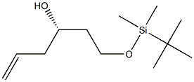 (S)-1-(tert-Butyldimethylsiloxy)-5-hexene-3-ol Struktur