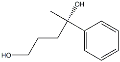 [S,(-)]-4-Phenyl-1,4-pentanediol Struktur