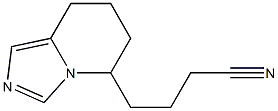 4-[(5,6,7,8-Tetrahydroimidazo[1,5-a]pyridin)-5-yl]butyronitrile Struktur