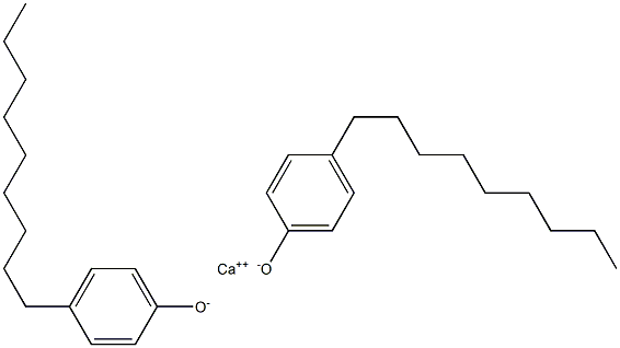 Calcium bis(4-nonylphenolate) Struktur