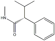 [R,(-)]-N,3-Dimethyl-2-phenylbutyramide Struktur