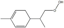 p-Mentha-1,5-dien-9-yl hydroperoxide Struktur